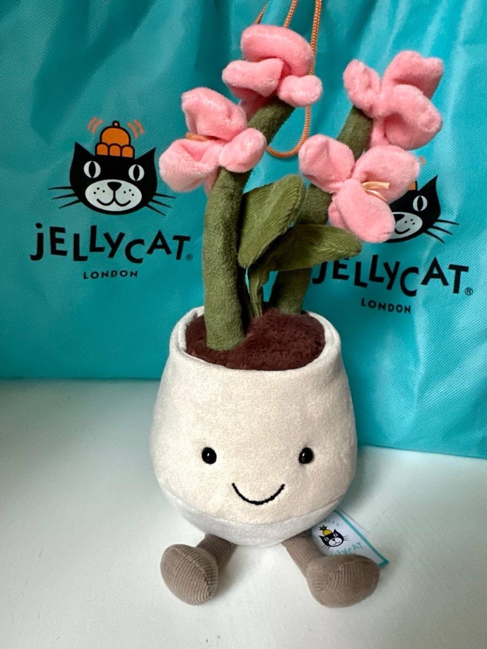 Jellycat Pink Orchid Amusable BNWT